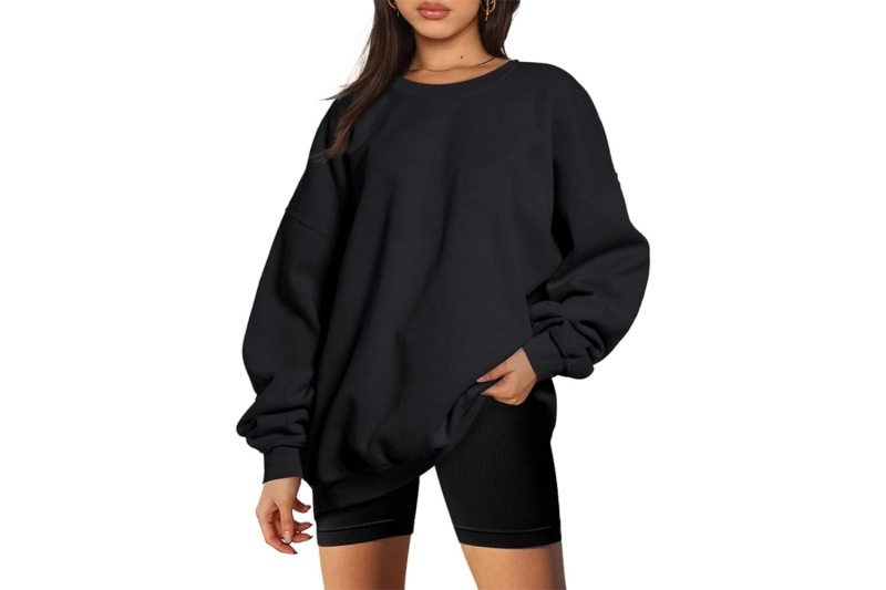 I’m buying more colors of my go-to Trendy Queen’s Oversized Sweatshirt that’s super soft, warm, and easy to style while it’s on sale starting at $19 on Amazon.