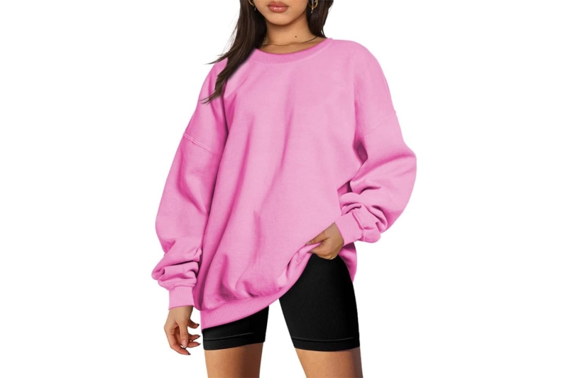 I’m buying more colors of my go-to Trendy Queen’s Oversized Sweatshirt that’s super soft, warm, and easy to style while it’s on sale starting at $19 on Amazon.