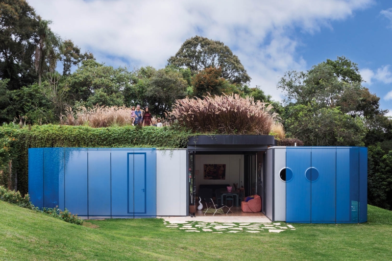 Step Into A Modular Home In Brazil Embraced By The Earth