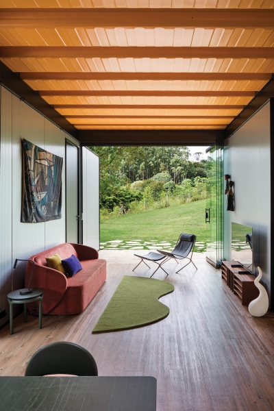 Step Into A Modular Home In Brazil Embraced By The Earth