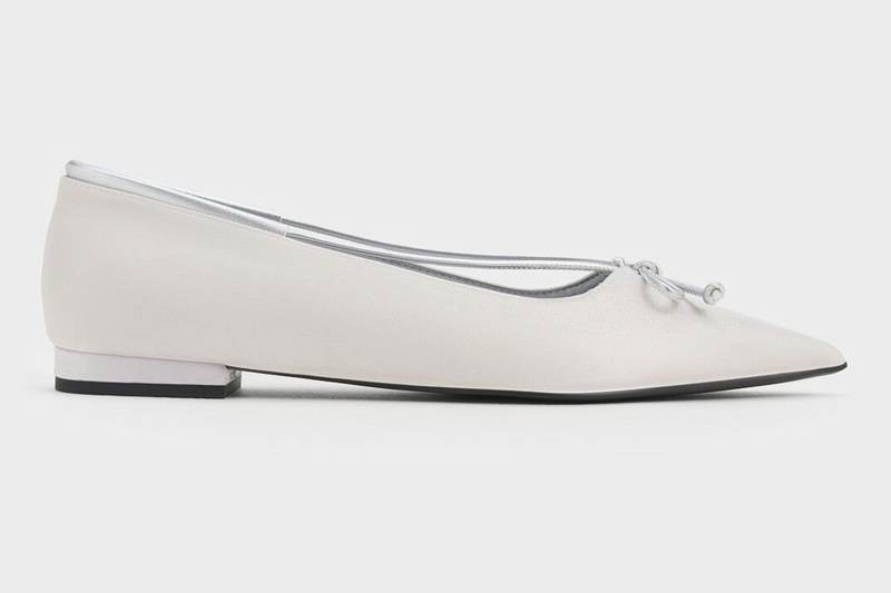 According to a shopping editor, Charles and Keith’s Satin Bow Mary Jane Flats are comfortable and chic. Shop them on the brand’s website for $53.