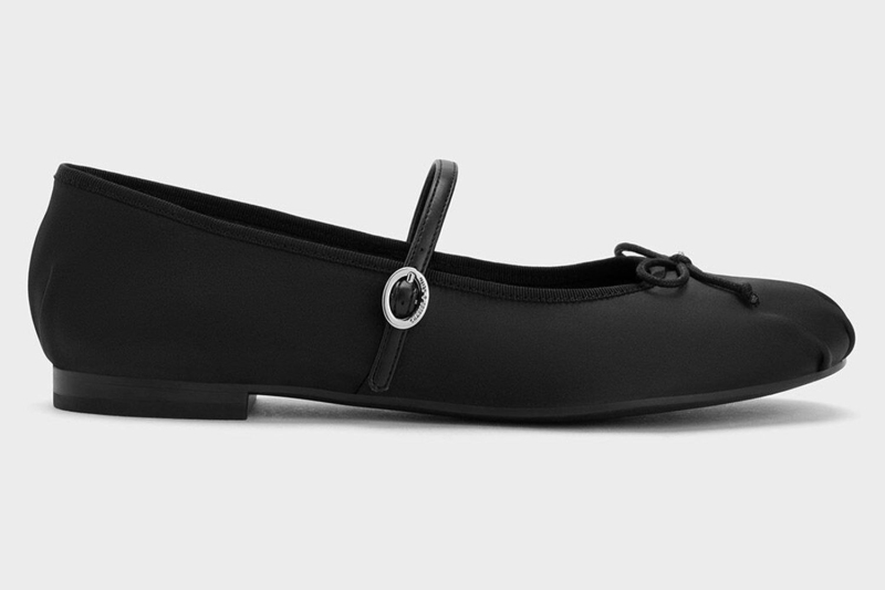 According to a shopping editor, Charles and Keith’s Satin Bow Mary Jane Flats are comfortable and chic. Shop them on the brand’s website for $53.