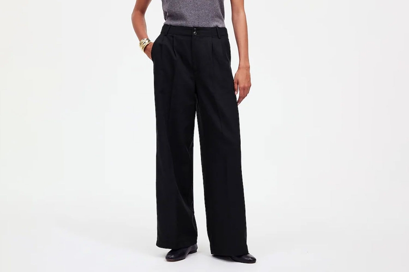 Celebrity stylist Jared Ellner, who dresses Emma Chamberlain and Sabrina Carpenter, told InStyle that pleated wide-leg trousers are universally flattering and versatile. Shop 10 wide-leg pants from Amazon, Madewell, Nordstrom, and more, starting at $18.