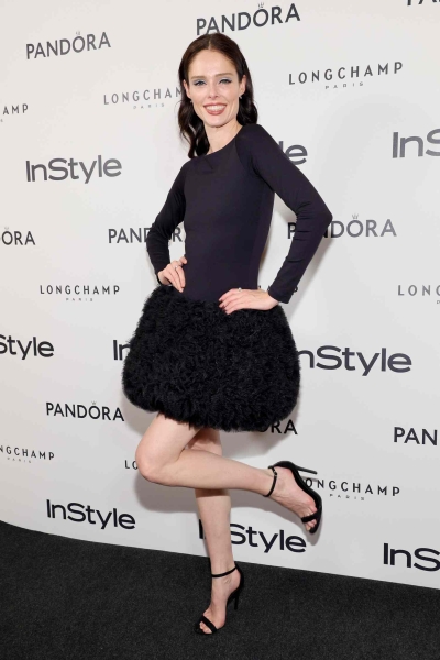 Coco Rocha attended the 'InStyle' 30th birthday party in a little black dress and Pandora Lab-Grown Diamonds. See the look, here.