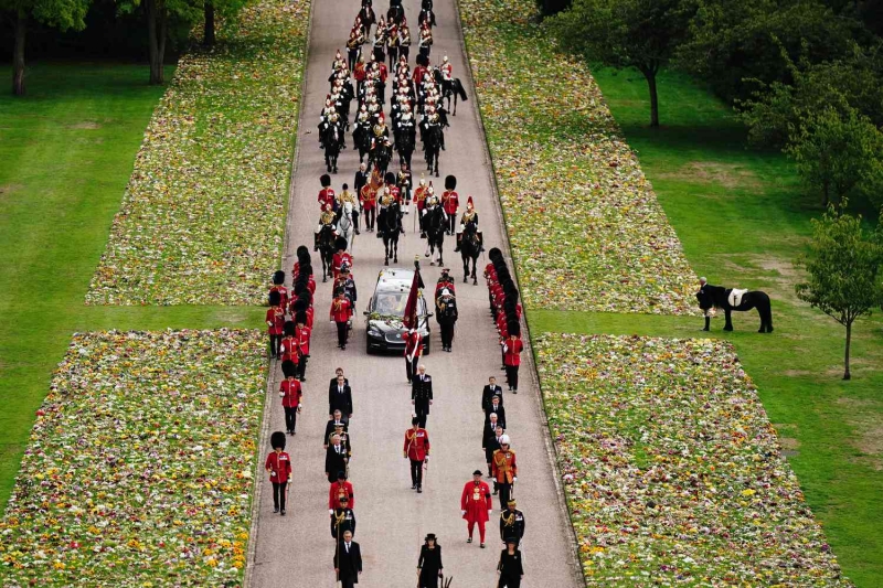 Queen Elizabeth's longtime groom, Terry Pendry, is remembering his decision to bring the monarch's fell pony Emma to her funeral wearing a special accessory that honored the late queen.