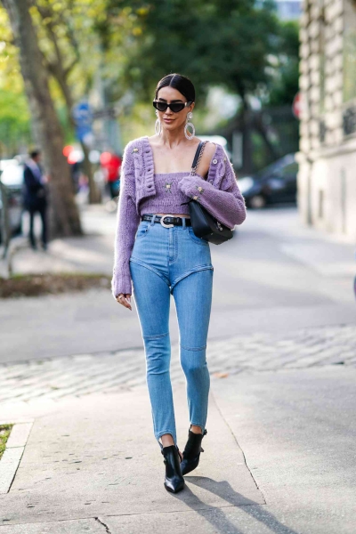 Skinny jean outfits will never go out of style. To prove it, we're sharing how to style skinny jeans 13 ways, as seen on street style stars.