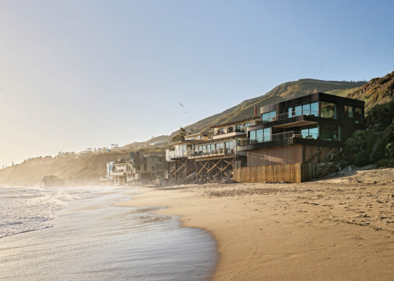 Soak In The Sunshine At This Malibu Beachfront Retreat