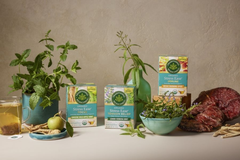 Traditional Medicinals unveils Stress Ease tea portfolio to help combat rising US stress levels