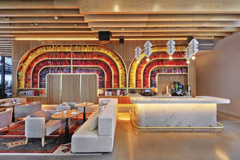 Bold Red Hues Energize Virgin Hotels' New York Locale