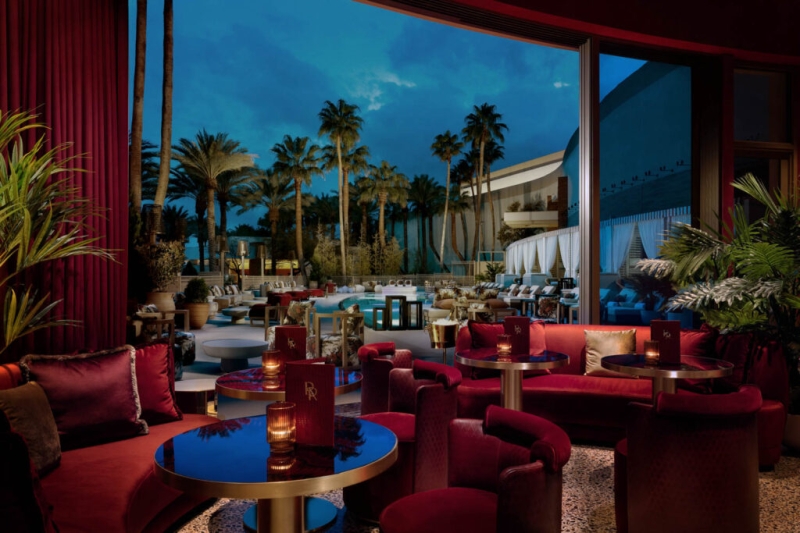 Dark and Moody: Inside Rouge Room in Las Vegas