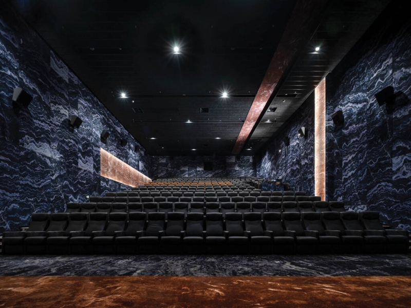 Explore This Dark and Moody Cinema in Wuhan, China