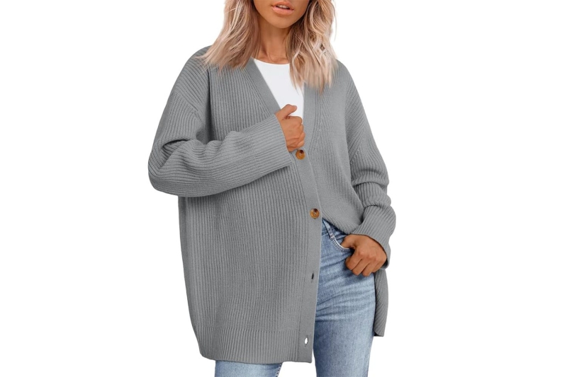 Katie Holmes, Martha Stewart, Blake Lively, Reese Witherspoon, and Sarah Jessica Parker all wear cozy cardigans. Shop the versatile fall sweater trend at J.Crew, Anthropologie, Everlane, and more, starting at $34.