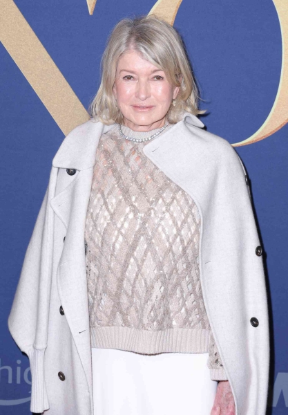 Martha Stewart wore a shimmery sweater and white slipdress to the 2024 WWD Honors in New York City. See her full holiday-ready look, here.