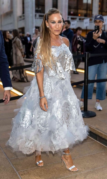 Sarah Jessica Parker attended the 2024 New York City Ballet Fall Fashion Gala wearing a gown that sneakily paid tribute to Carrie Bradshaw. See her full look, here.