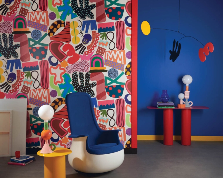 This Zany Wallpaper Collection Brightens Any Room