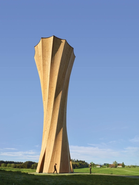 Wangen Tower Surfaces As A Bold Landmark In Southern Germany