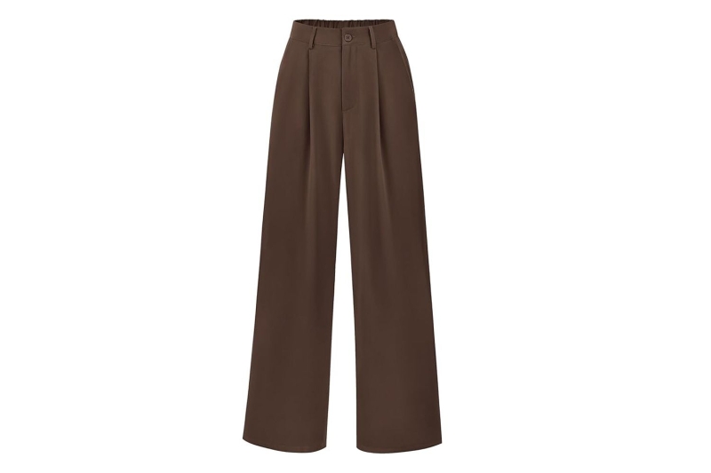 Sofia Vergara recently wore wide-leg trousers, which are a comfortable alternative for jeans this fall. An InStyle writer found six similar pairs of pleated trousers on Amazon, starting at just $30.