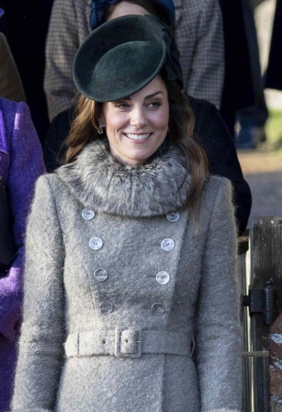 Kate Middleton apparently had some regrets about her festive gray and green look on Christmas Day in 2019 when the weather was unseasonably warm.