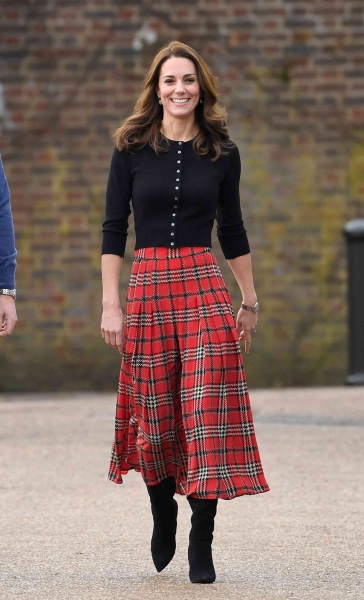 Kate Middleton rewore a festive cottagecore skirt at the December 6 carol concert that she originally donned at a 2018 event exactly six years ago. See the look, here.