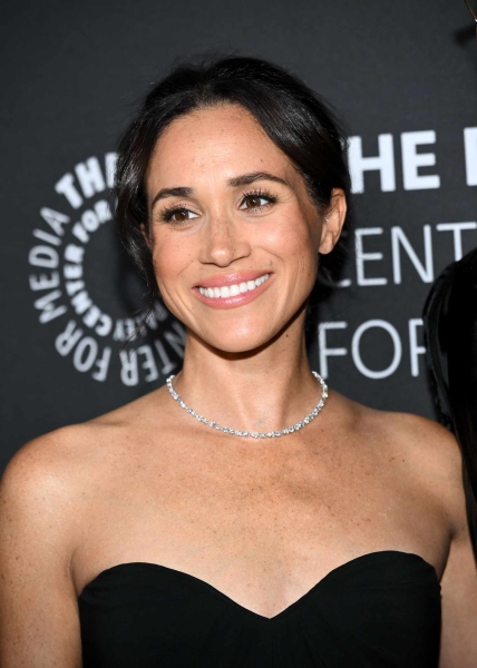 Meghan Markle rewore a diamond tennis necklace from Logan Hollowell at the Paley Honors Fall Gala. See her full look and get all the details on her expensive accessory, here.