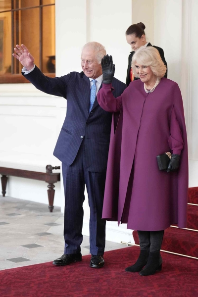 Queen Camilla seemingly sent a secret message about her health amid her ongoing pneumonia battle with her amethyst-and-pearl necklace. She wore the meaningful jewelry piece while bidding farewell to the Qatari royals on Wednesday, December 4.