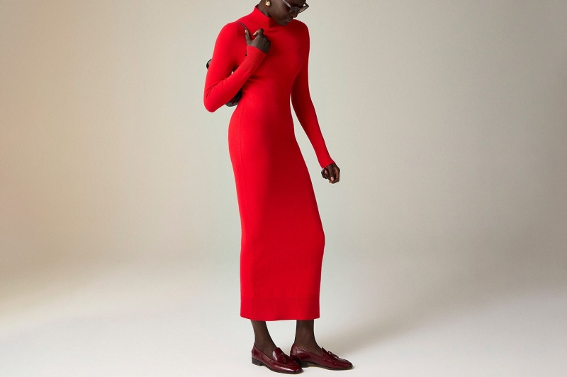 Shop eight cozy turtleneck sweater dresses from $37, including a versatile maxi dress, a waist-cinching mini dress, and a best-selling cashmere dress that’s guaranteed to become a staple for winters to come.