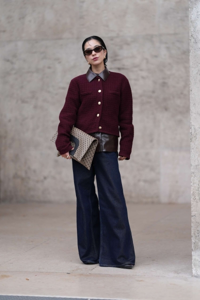 Wine red dominated the runways this season and is quickly proving itself to be a versatile fall staple. Here are 12 ways to style the rich, vampy hue.