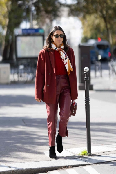 Wine red dominated the runways this season and is quickly proving itself to be a versatile fall staple. Here are 12 ways to style the rich, vampy hue.