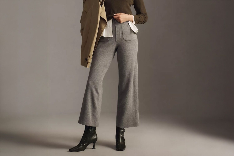 A fashion writer found the best eight sweater pants for winter. Shop cashmere pants, ribbed knit pants, Gap’s viral CashSoft sweater pants, and more Martha Stewart-inspired knit pants from Naadam, Topshop, J.Crew, and more.