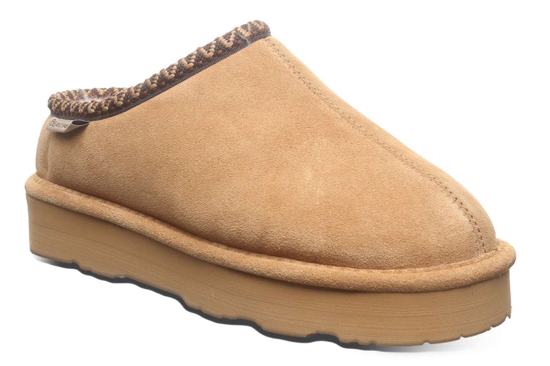 A writer loves the Bearpaw Snuggle Martis slippers that look just like a pair that are twice the price. The shoes, which cost 60 percent less, offer impressive support, cushion, and warmth.