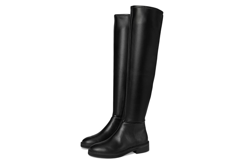 Bella Hadid wore knee-high black riding boots, the classic winter shoes Kate Middleton wears. Shop nine riding boots from Amazon, Zappos, Nordstrom, and more.