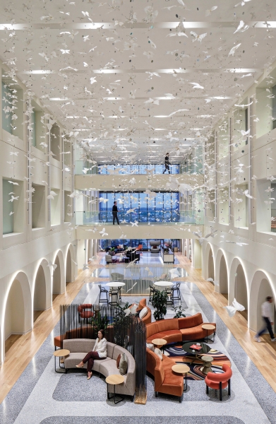 Creativity Abounds In This Three-Story HQ For Neiman Marcus