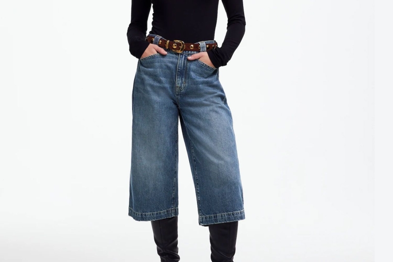 Culottes are blowing up for spring 2025, but celebrities like Gwyneth Paltrow, Ayo Edebiri, and Selena Gomez are already wearing them. Shop the controversial pants trend from Madewell, Everlane, Vince, and more to see why it’s worth trying ASAP.