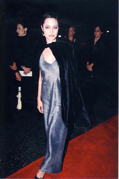 From leather gowns to witchy capes and statuesque dresses, these are Angeline Jolie's best red carpet looks over the past 25 years.