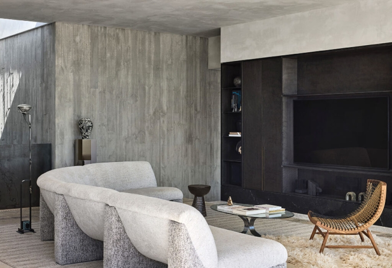 How Brutalism Shapes This Chic Australian Home