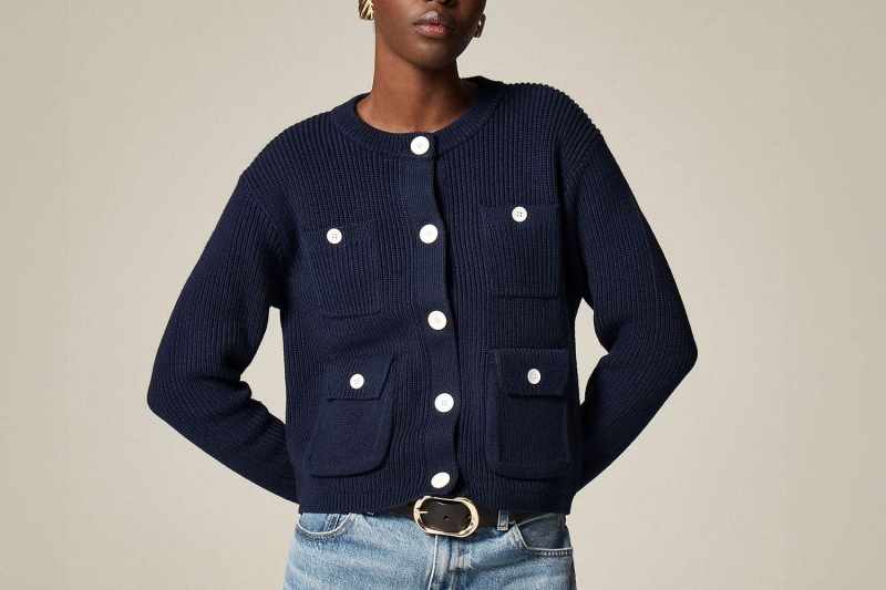 J.Crew just dropped new spring clothing arrivals. These are the 10 pieces a fashion editor is buying, including rain coats, leopard print tops, sailor jeans, cozy cashmere, and more transitional staples.