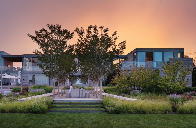 Rain Gardens Nourish The Land Around This Striking Home