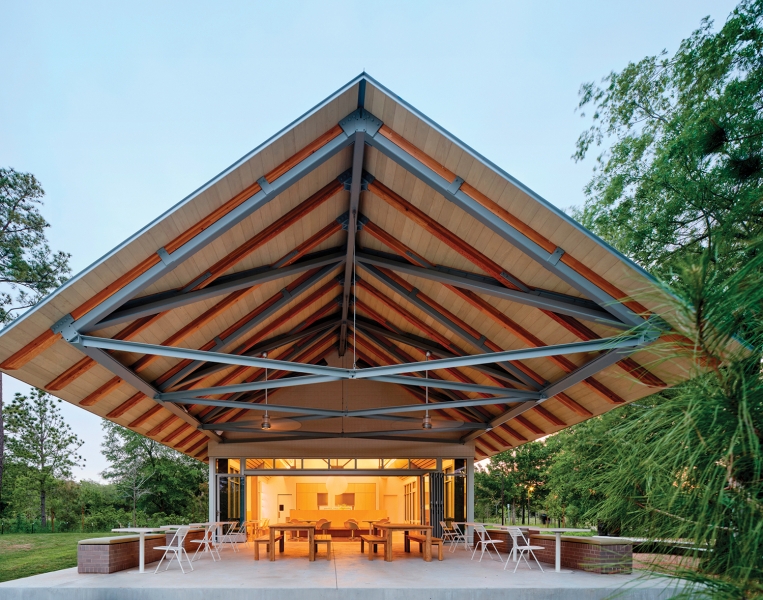 Unwind In This Open-Air Café In Houston's Memorial Park