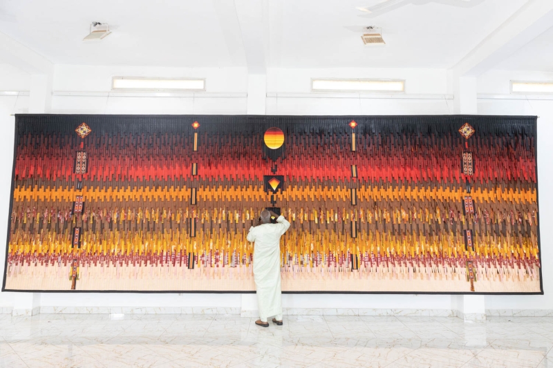 10 Questions With… Textile Artist Abdoulaye Konaté