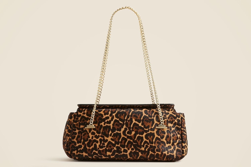 Bella Hadid wore a leopard print shoulder bag in New York City on January 25. Animal print accessories are the 2025 trend you should buy this winter. Shop leopard print styles at Coach, Tory Burch, Kate Spade, Zara, and Amazon.