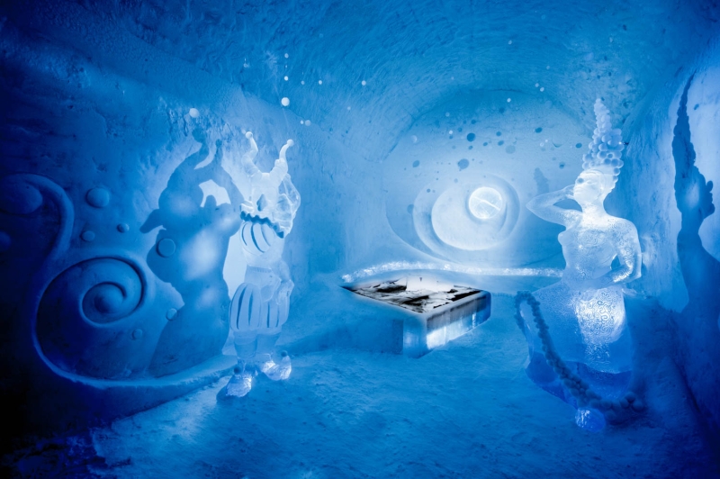 ICEHOTEL Welcomes All Guests Into This Frosty Venue