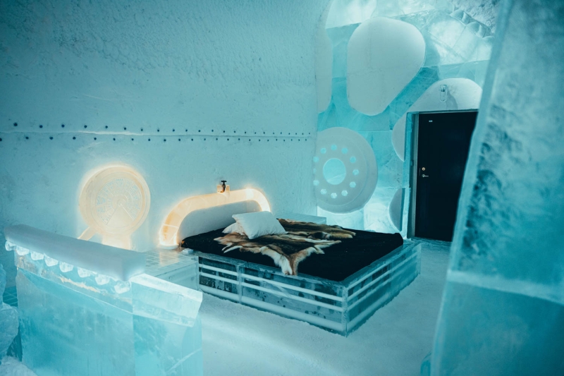 ICEHOTEL Welcomes All Guests Into This Frosty Venue