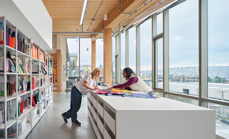 NBBJ Redesigns Brooks Running's HQ In Seattle