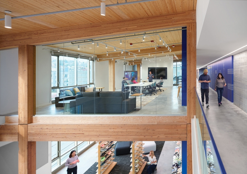 NBBJ Redesigns Brooks Running's HQ In Seattle