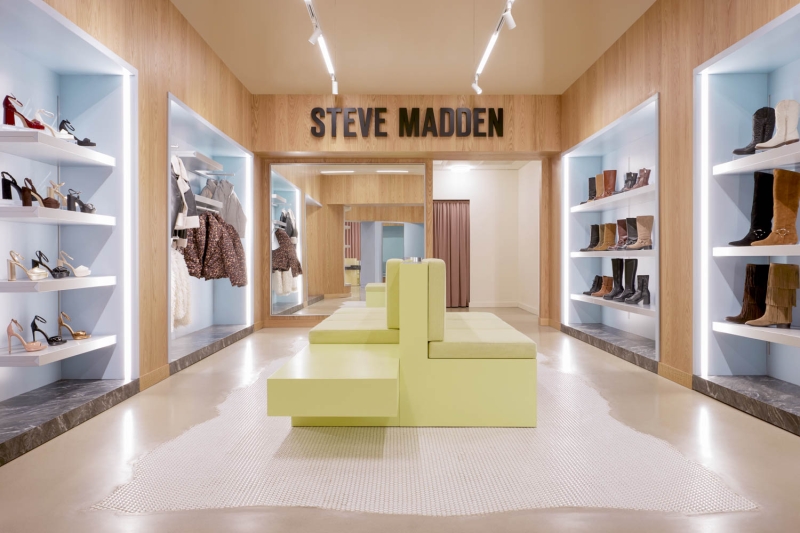 Steve Madden’s Flagship Gets a Sculptural Makeover