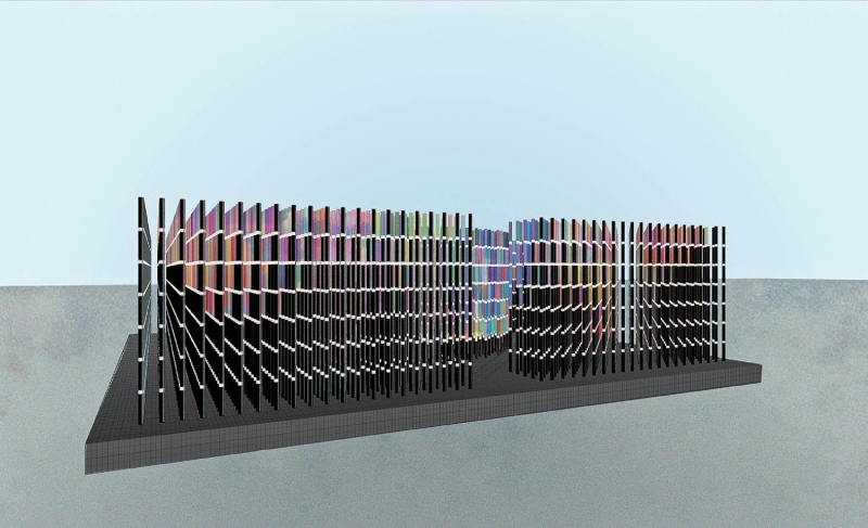 This Installation Celebrates The World’s Largest Paint Library