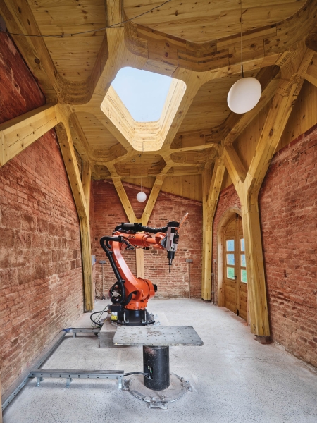 A Former Stable In Barcelona Is Now Home To Robots