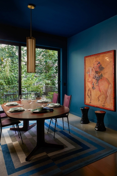 An East Harlem Townhouse Shaped by Color and Collaboration
