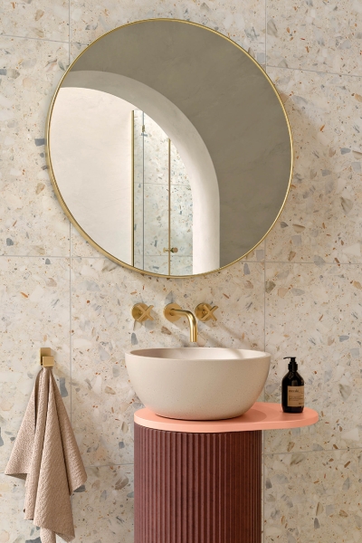 Elevate Color-Blocking With Kast's Pedestal Sinks