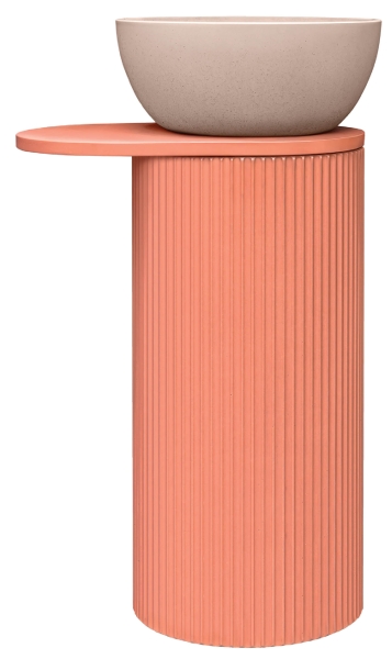 Elevate Color-Blocking With Kast's Pedestal Sinks